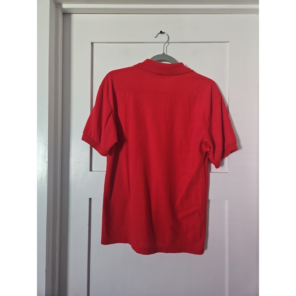 Fruit of the Loom Men's S Red Polo Shirt Bulmers Cider The Red Fox Inn Ireland - Picture 3 of 12